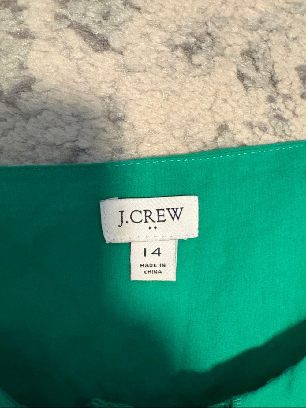 J. Crew Green Eyelet Midi Dress - Picture 4 of 11